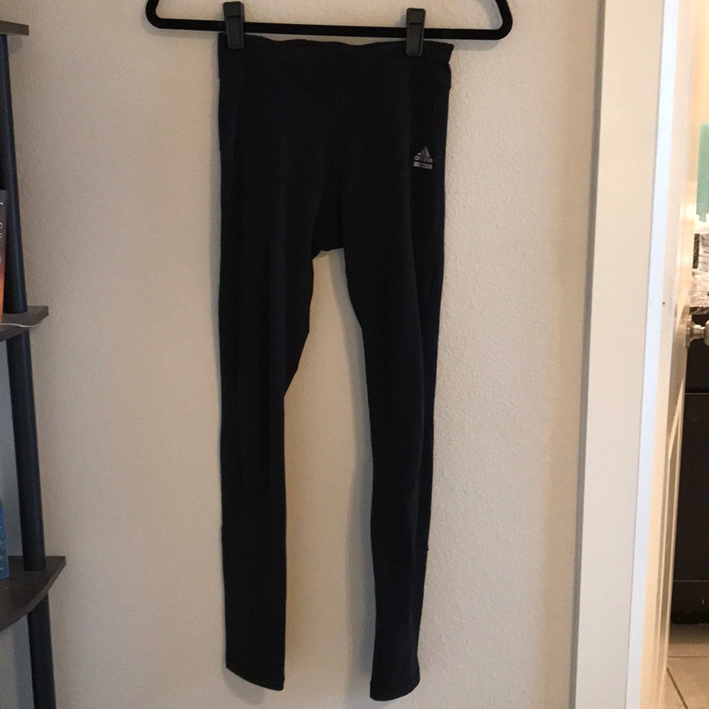 Adidas small black leggings